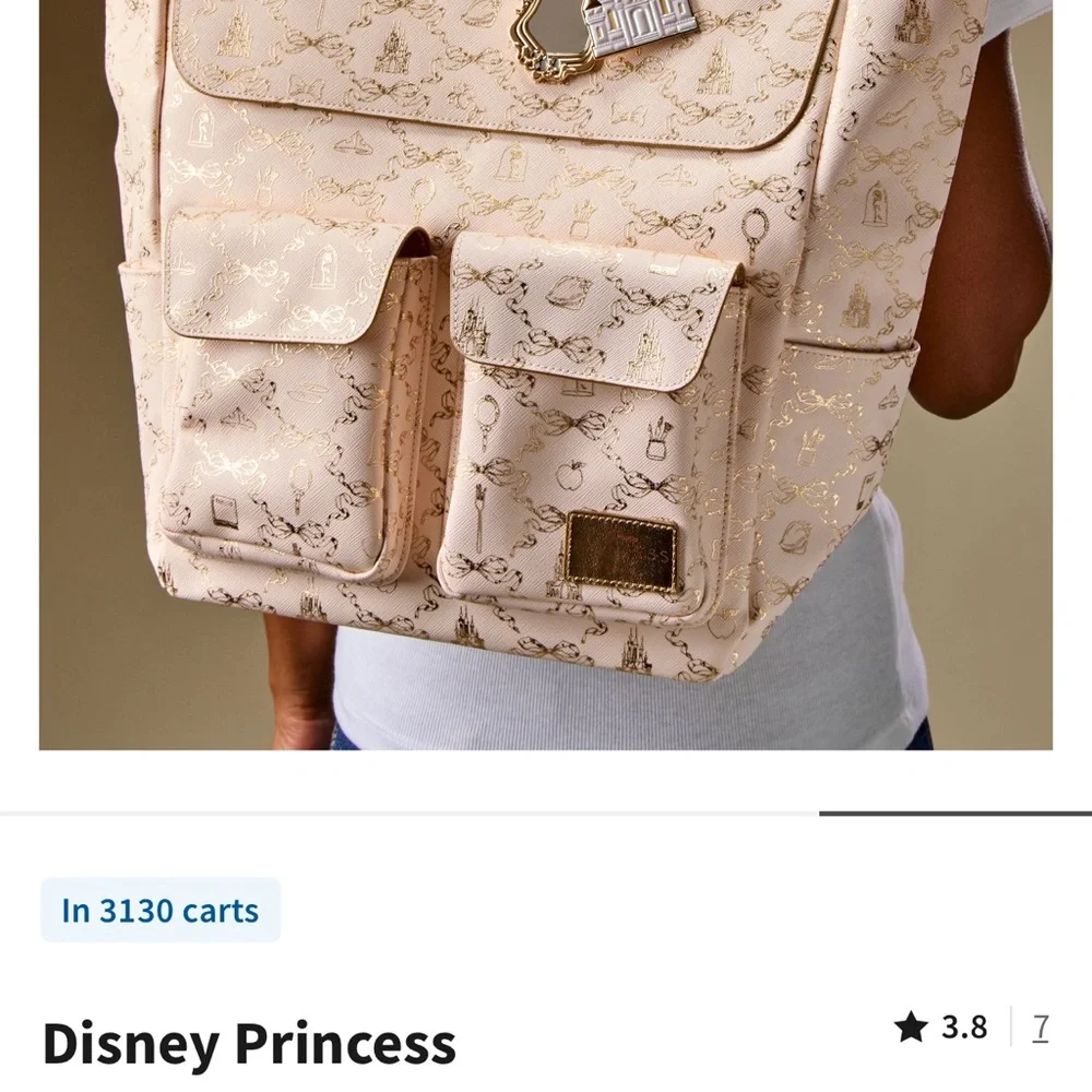 NEW 2026 DISNEY PRINCESS BACKPACK